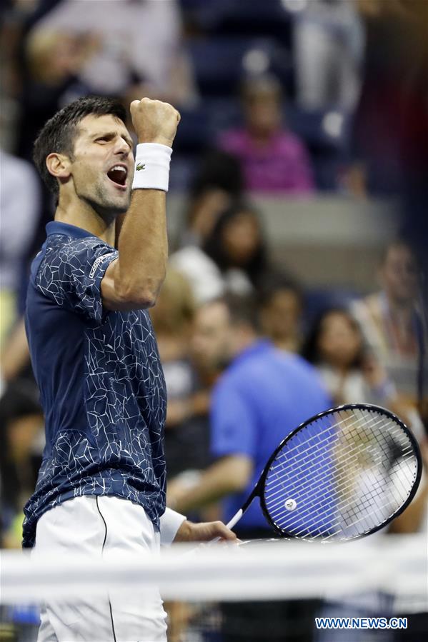 (SP)US-NEW YORK-TENNIS-US OPEN-MEN'S SINGLES-SEMIFINAL