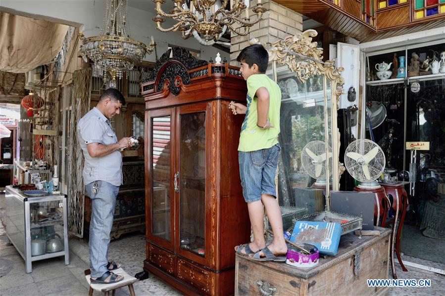 IRAQ-BAGHDAD-ANTIQUE MARKET