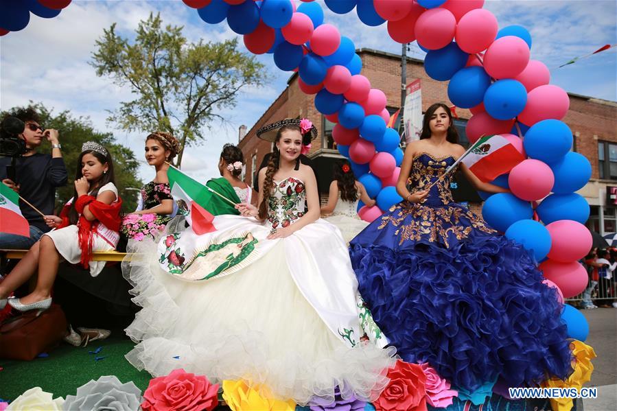 U.S.-CHICAGO-MEXICO-INDEPENDENCE DAY-PARADE