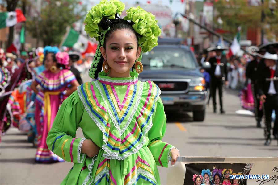 U.S.-CHICAGO-MEXICO-INDEPENDENCE DAY-PARADE