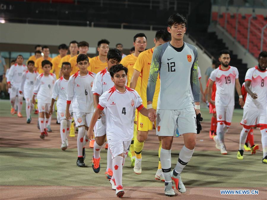 (SP)BAHRAIN-MANAMA-SOCCER-FRIENDLY MATCH-CHINA VS BAHRAIN