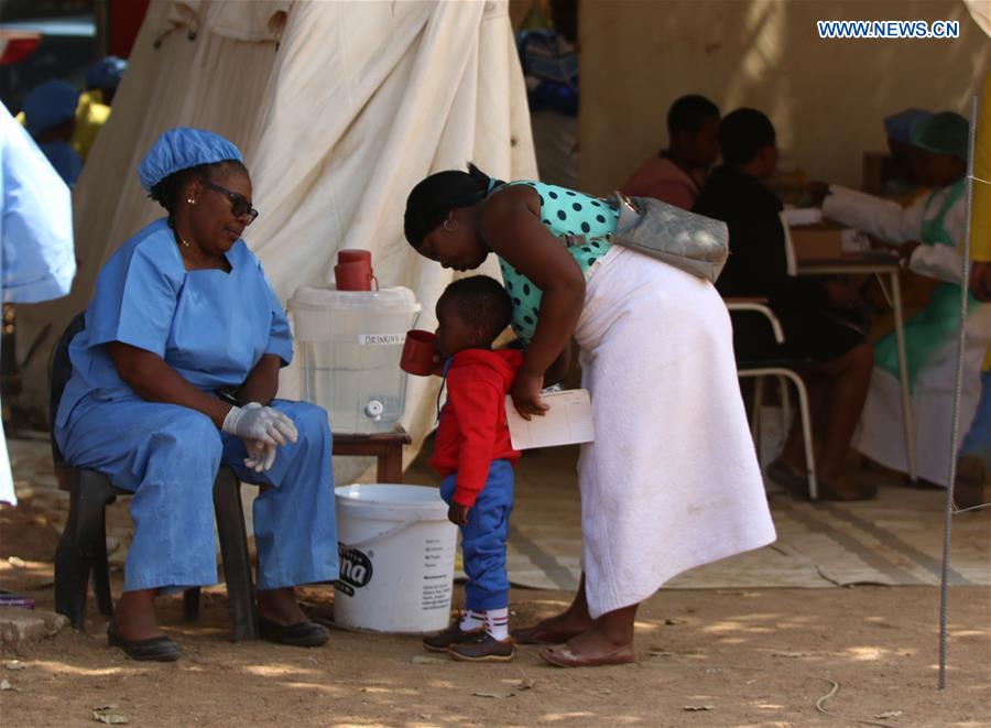 ZIMBABWE-HARARE-CHOLERA-OUTBREAK