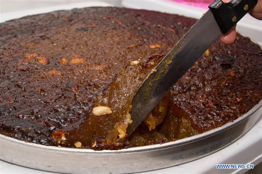 GREECE-FARSALA-HALVA-FEAST