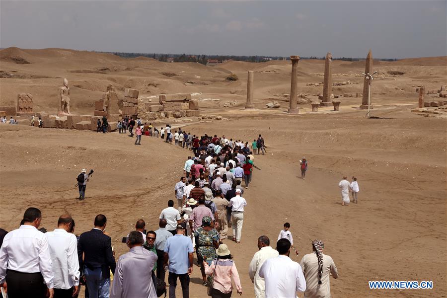 EGYPT-SHARQIYA-ANCIENT EGYPT-OPEN-AIR MUSEUM