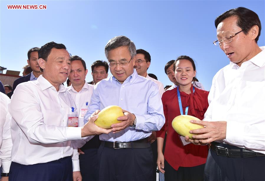 CHINA-BEIJING-HU CHUNHUA-FARMERS' HARVEST FESTIVAL (CN)