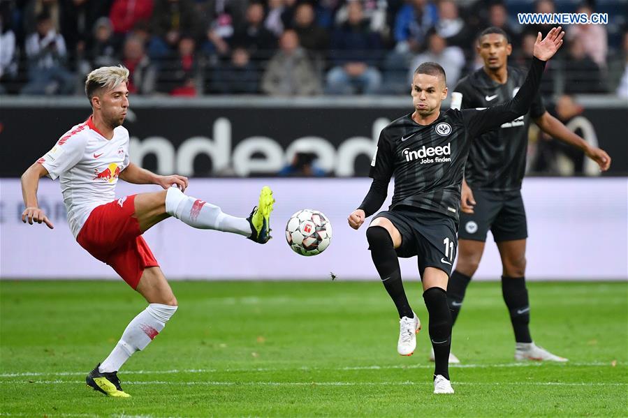 (SP)GERMANY-FRANKFURT-SOCCER-BUNDESLIGA-FRANKFURT VS LEIPZIG