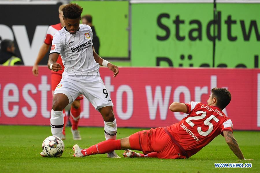 (SP)GERMANY-DUSSELDORF-SOCCER-BUNDESLIGA-FORTUNA DUSSELDORF VS BAYER LAVERKUSEN