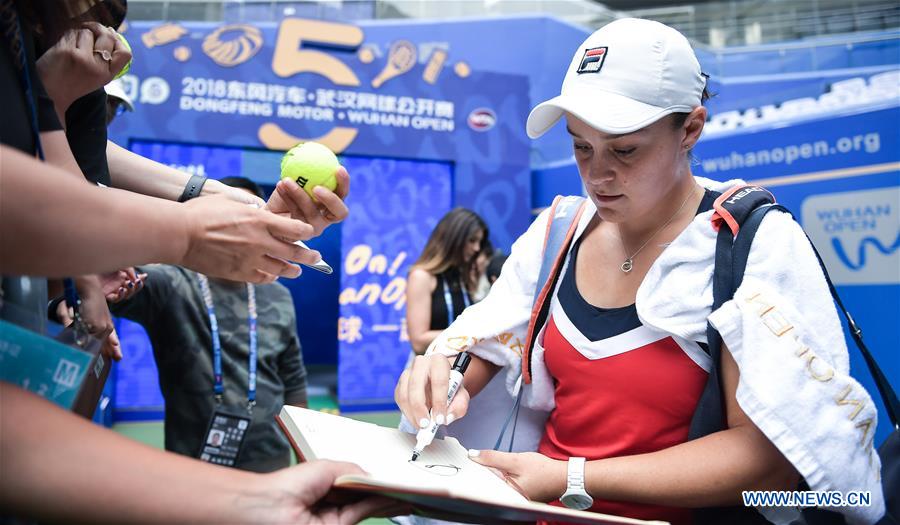 (SP)CHINA-WUHAN-TENNIS-WTA-WUHAN OPEN-SINGLES(CN)