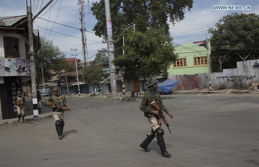 INDIAN-CONTROLLED KASHMIR-SRINAGAR-SHUTDOWN