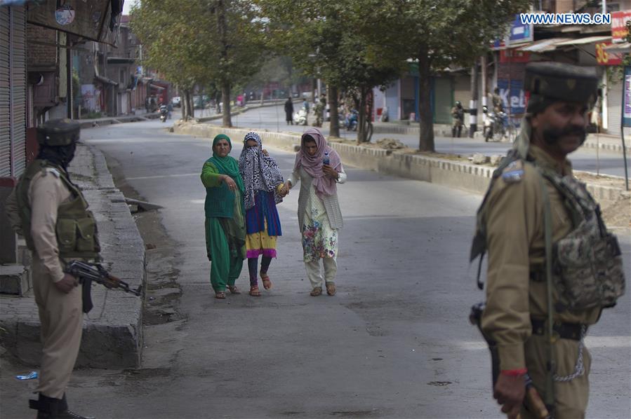 INDIAN-CONTROLLED KASHMIR-SRINAGAR-SHUTDOWN