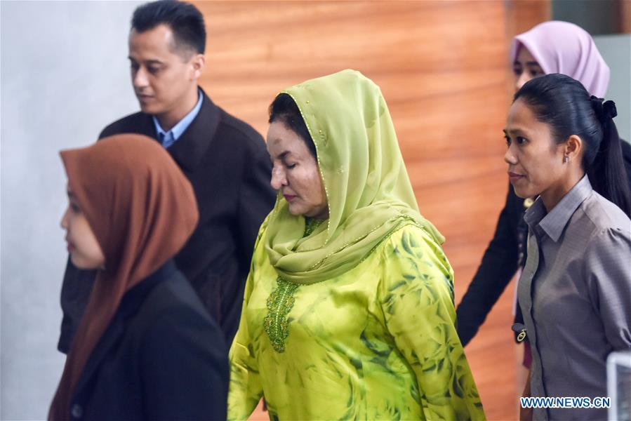 MALAYSIA-PUTRAJAYA-NAJIB-WIFE-DETAINED