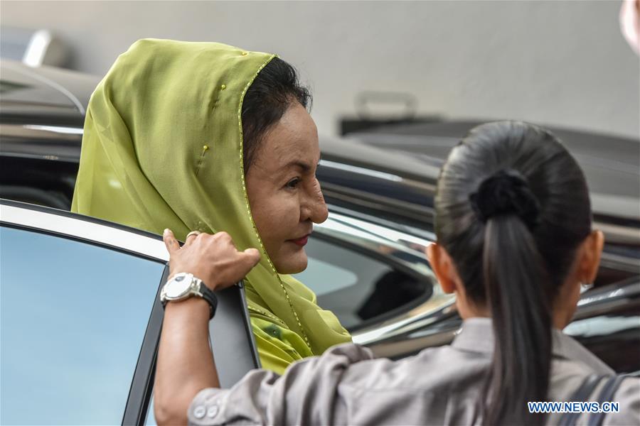 MALAYSIA-PUTRAJAYA-NAJIB-WIFE-DETAINED