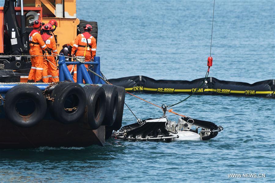 SINGAPORE-OIL SPILL-EXERCISE