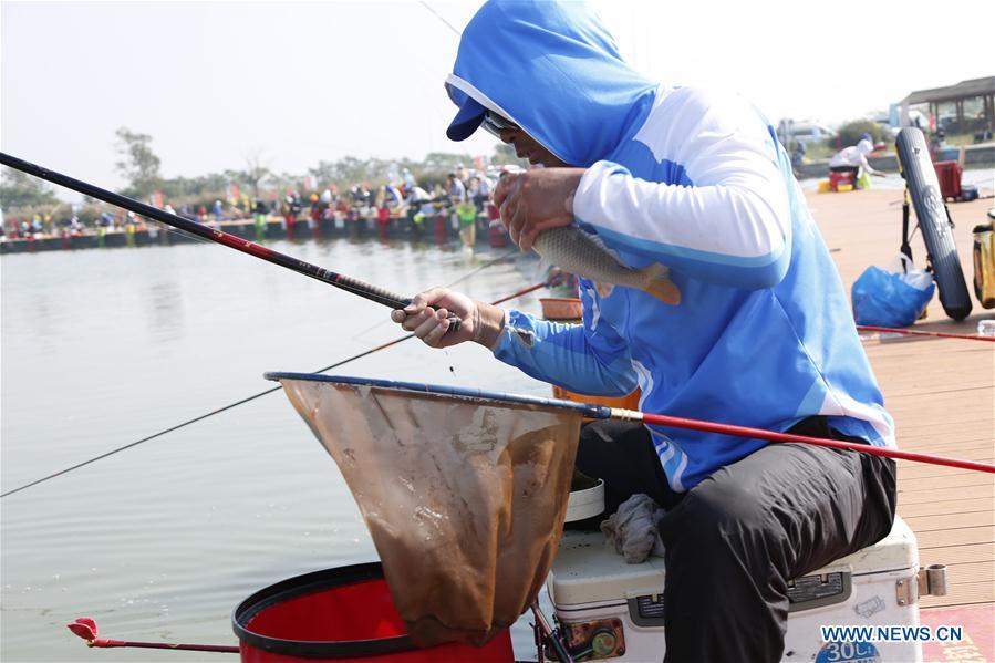 #CHINA-JIANGSU-SIHONG COUNTY-FISHING COMPETITION (CN)