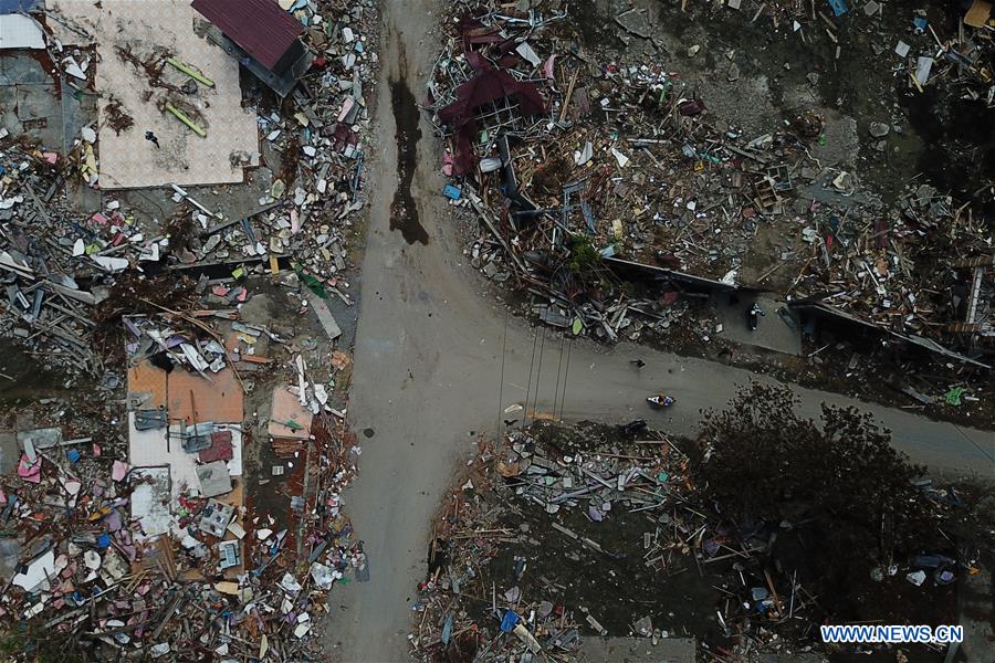 INDONESIA-PALU-EARTHQUAKE AND TSUNAMI-AERIAL VIEW