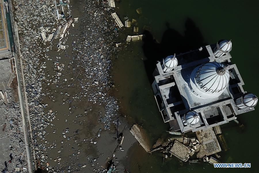 INDONESIA-PALU-EARTHQUAKE AND TSUNAMI-AERIAL VIEW