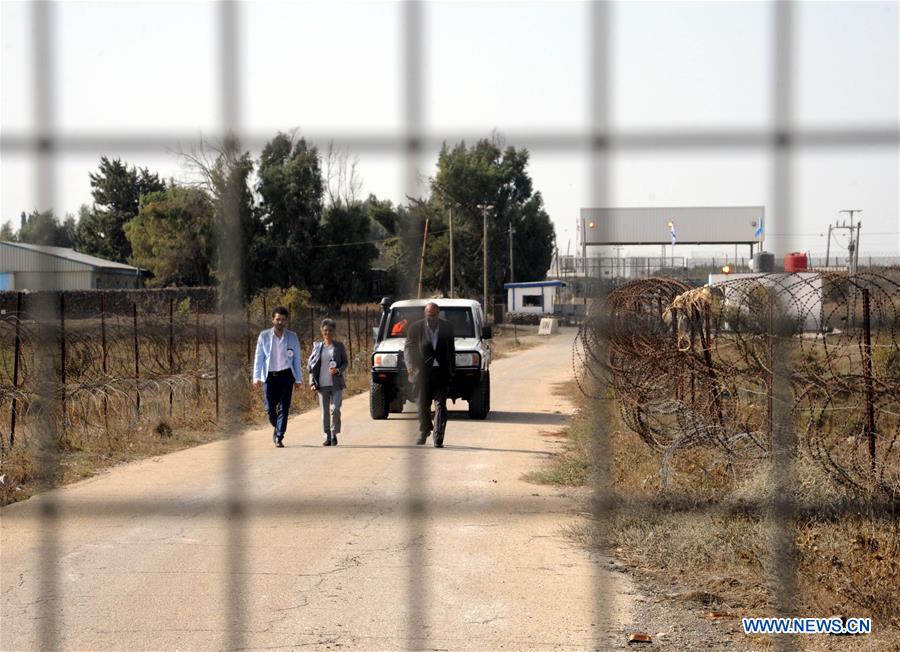 SYRIA-QUNEITRA-OPENING-CROSSING-GOLAN-HEIGHTS