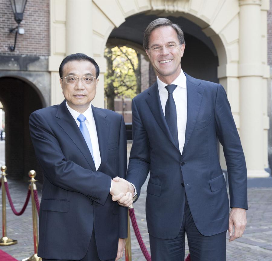 THE NETHERLANDS-THE HAGUE-CHINA-LI KEQIANG-DUTCH PM-TALKS