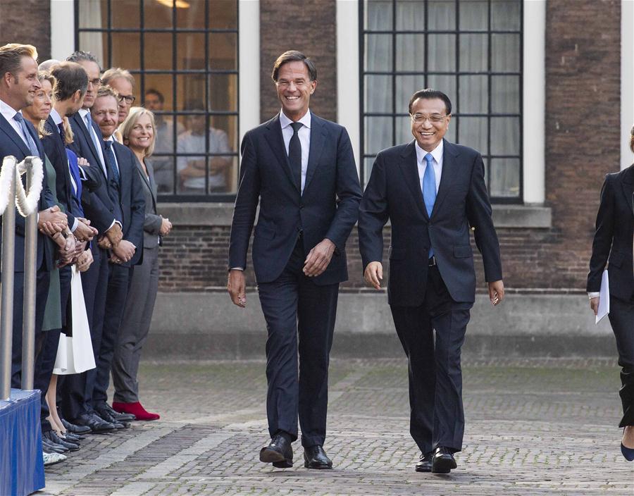 THE NETHERLANDS-THE HAGUE-CHINA-LI KEQIANG-DUTCH PM-TALKS