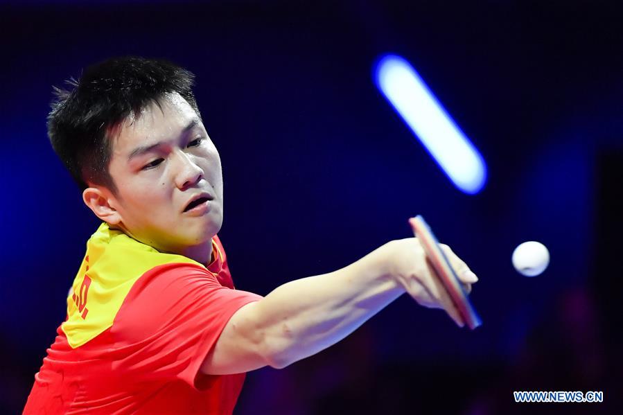 (SP)FRANCE-CHESSY-2018 ITTF MEN'S WORLD CUP-SEMIFINAL