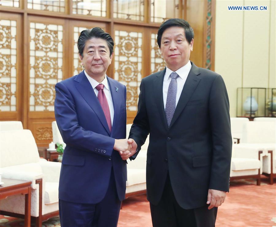 CHINA-BEIJING-LI ZHANSHU-JAPANESE PM-MEETING (CN)