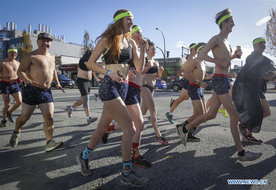 CANADA-VANCOUVER-MOVEMBER UNDIE RUN