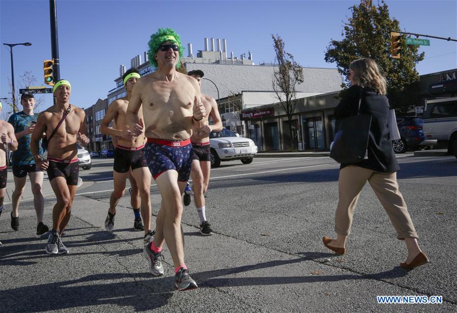 CANADA-VANCOUVER-MOVEMBER UNDIE RUN