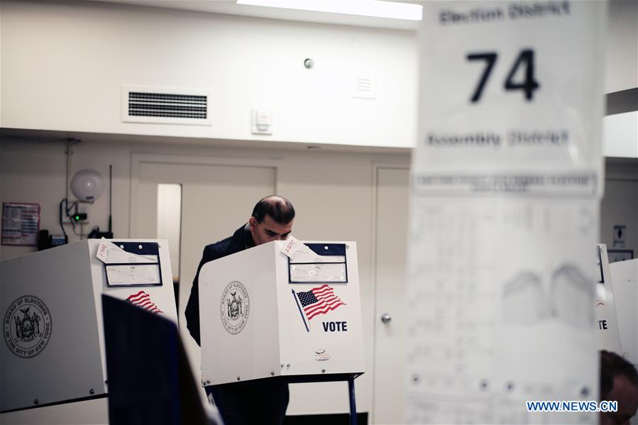 U.S.-NEW YORK-MIDTERM ELECTIONS