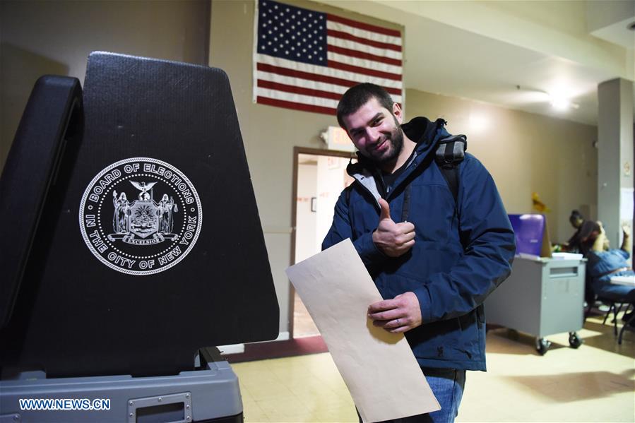 U.S.-NEW YORK-MIDTERM ELECTIONS