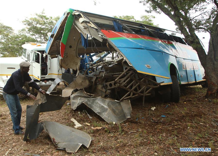 ZIMBABWE-RUSAPE-BUS ACCIDENT