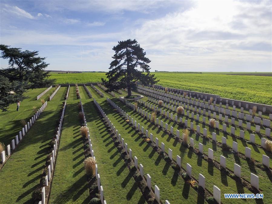 FRANCE-NOYELLES-SUR-MER-WWI-CHINESE WORKERS-CEMETERY