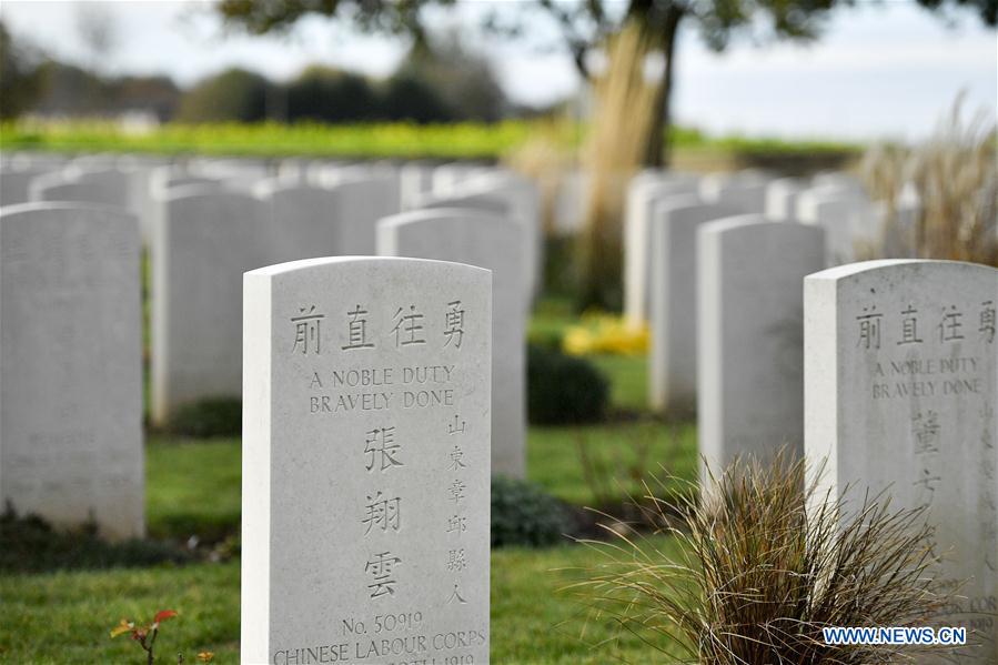 FRANCE-NOYELLES-SUR-MER-WWI-CHINESE WORKERS-CEMETERY