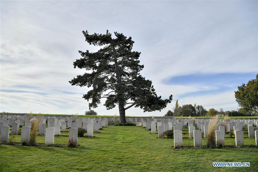 FRANCE-NOYELLES-SUR-MER-WWI-CHINESE WORKERS-CEMETERY