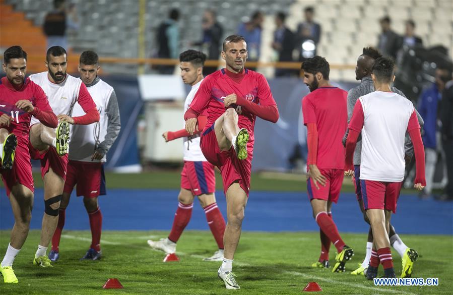 (SP)IRAN-TEHRAN-AFC CHAMPIONS LEAGUE FINAL-TRAINING SESSION