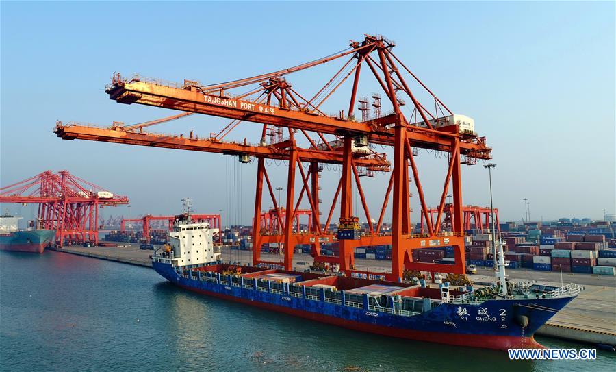 CHINA-HEBEI-PORT-CONTAINER THROUGHPUT-GROWTH (CN)