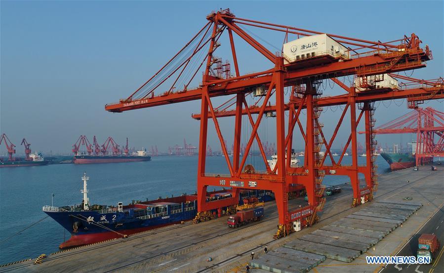 CHINA-HEBEI-PORT-CONTAINER THROUGHPUT-GROWTH (CN)