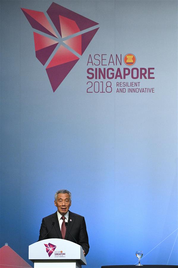 ASEAN Concludes Its 33rd Summit In Singapore Xinhua English News Cn