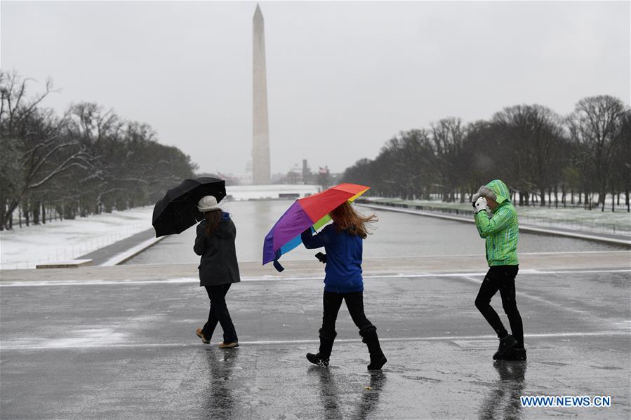 U.S.-WASHINGTON D.C.-SNOW