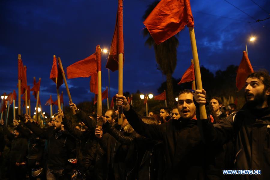 GREECE-ATHENS-DEMONSTRATION