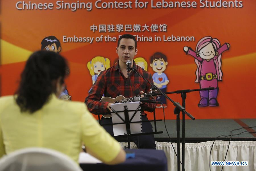 LEBANON-BEIRUT-CHINESE SINGING CONTEST 
