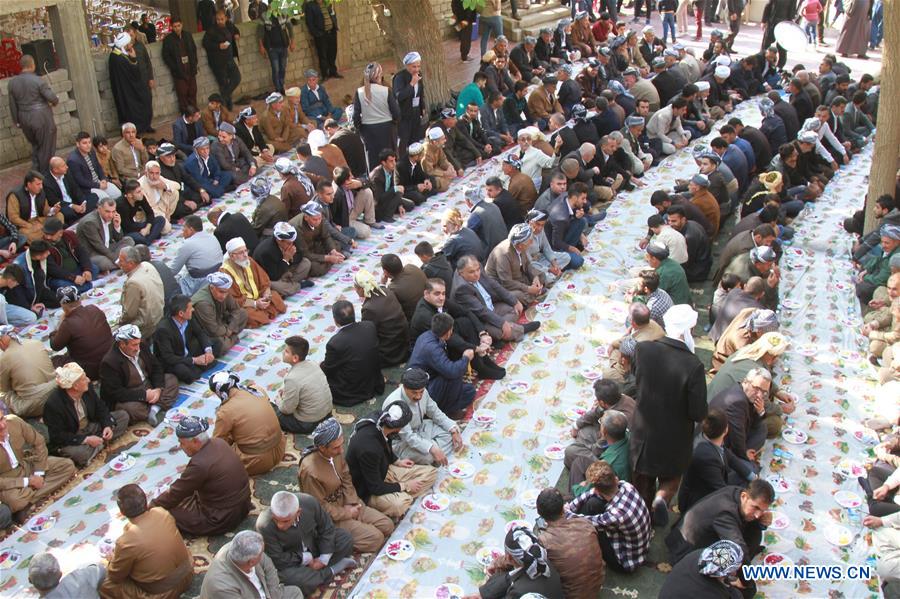 IRAQ-AKRA-PROPHET MOHAMED-BIRTHDAY-CELEBRATION