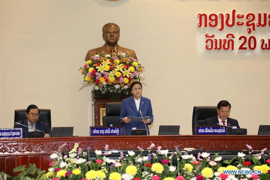 LAOS-VIENTIANE-NATIONAL ASSEMBLY-ORDINARY SESSION