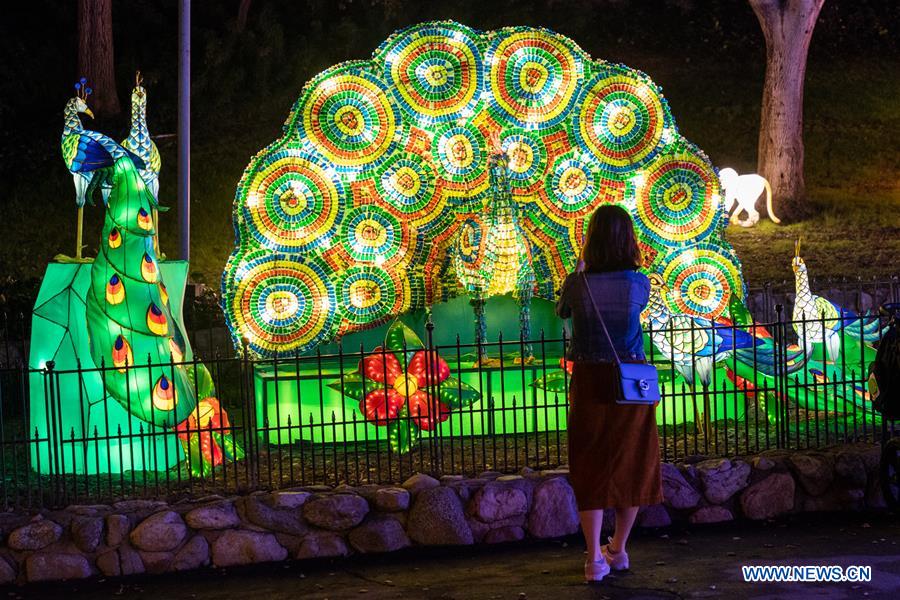 Chinese lantern festival held in Los Angeles Xinhua English.news.cn