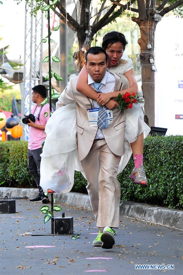 THAILAND-BANGKOK-BRIDE-RUNNING CONTEST