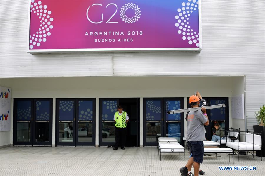 ARGENTINA-BUENOS AIRES-G20 SUMMIT-PREPARATIONS