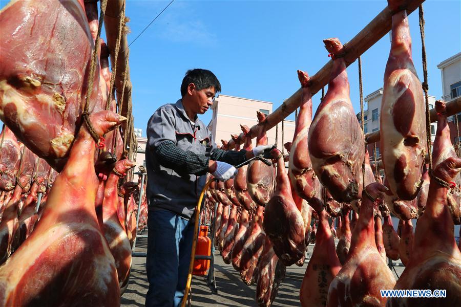 #CHINA-ZHEJIANG-JINHUA-HAM MAKING (CN)