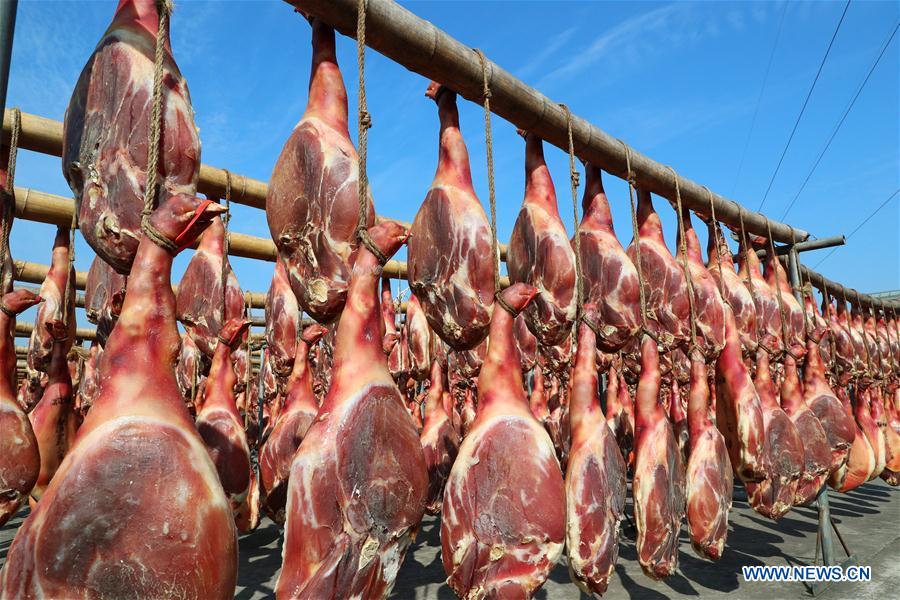 #CHINA-ZHEJIANG-JINHUA-HAM MAKING (CN)