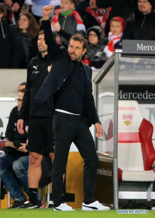 (SP)GERMANY-STUTTGART-SOCCER-BUNDESLIGA-AUGSBURG VS STUTTGART