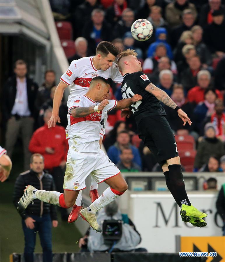 (SP)GERMANY-STUTTGART-SOCCER-BUNDESLIGA-AUGSBURG VS STUTTGART