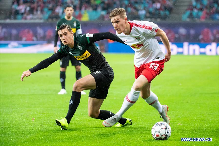 (SP)GERMANY-LEIPZIG-SOCCER-BUNDESLIGA-LEIPZIG VS MOENCHENGLADBACH